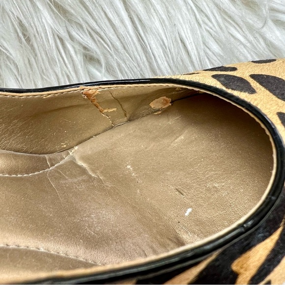 Me Too Leopard Calf Hair Pumps Size 7 M - Picture 5 of 7